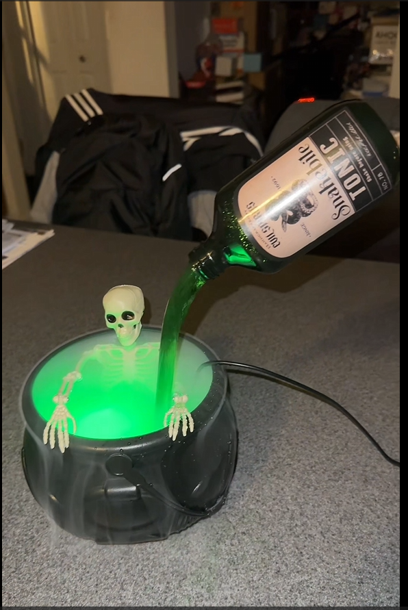 The BooHaus™ Floating Potion Cauldron