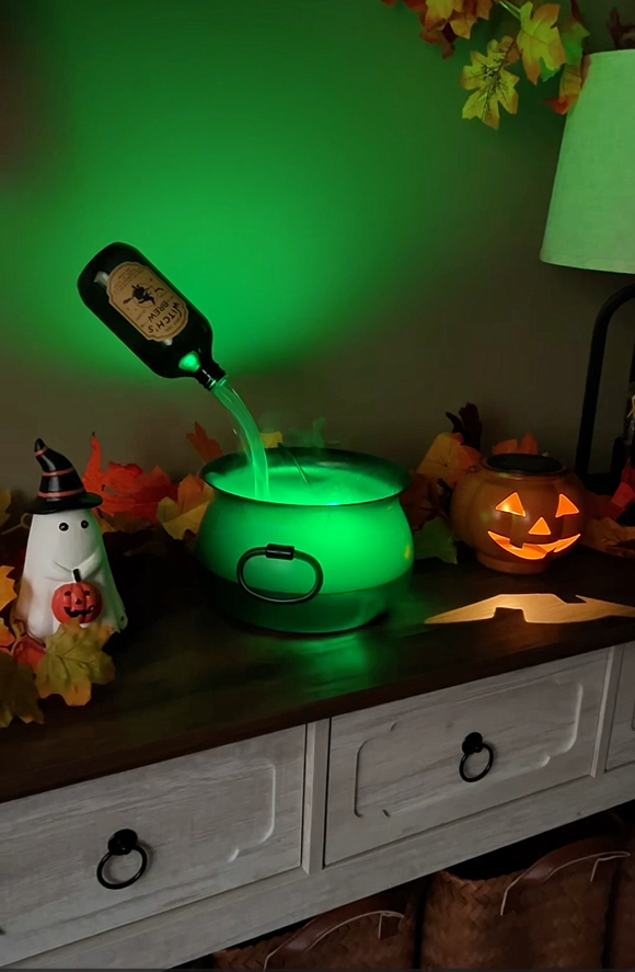 The BooHaus™ Floating Potion Cauldron