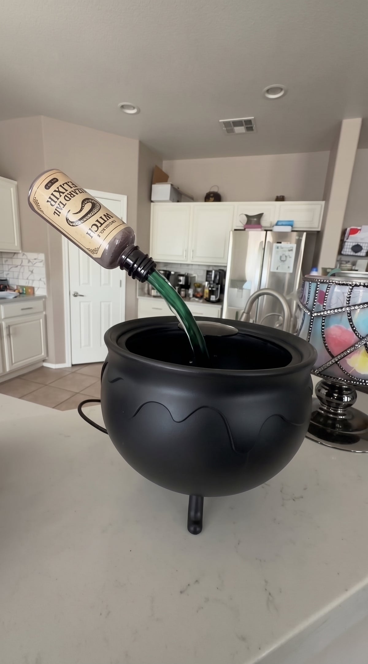 The BooHaus™ Floating Potion Cauldron